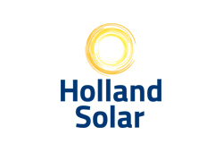 Logo Holland Solar, Sinds 1983 dé branchevereniging van de Nederlandse zonne-energiesector