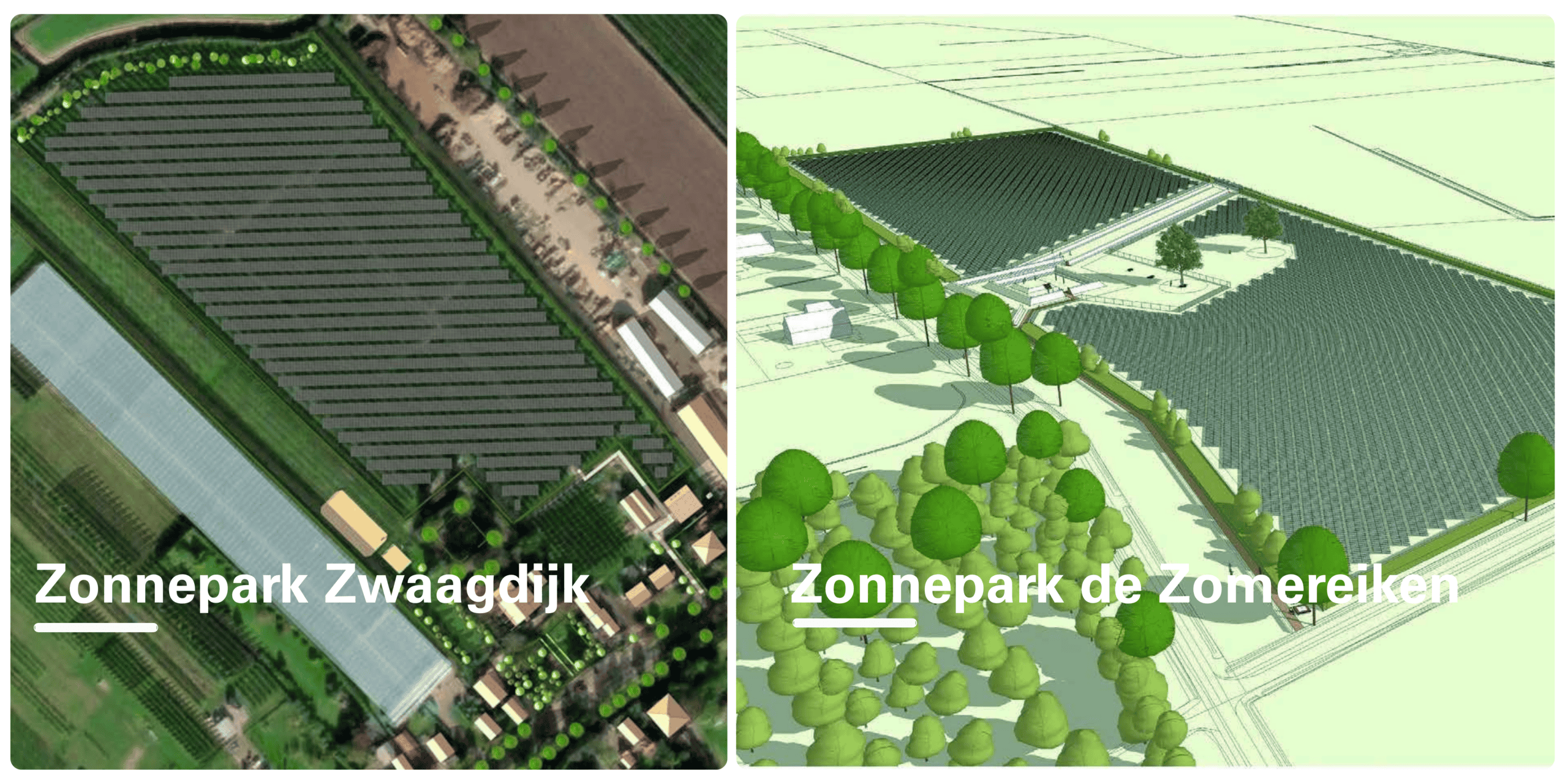Sunvest bereikt Financial Close voor Zonnepark Zwaagdijk en Zonnepark de Zomereiken
